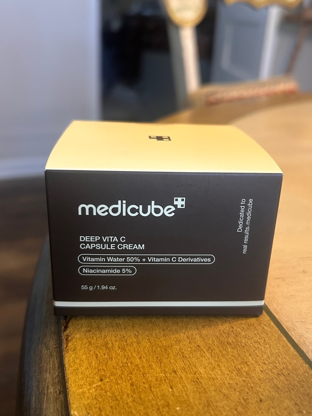 Medicube Deep Vita C Capsule Cream — Yellow & Brown
